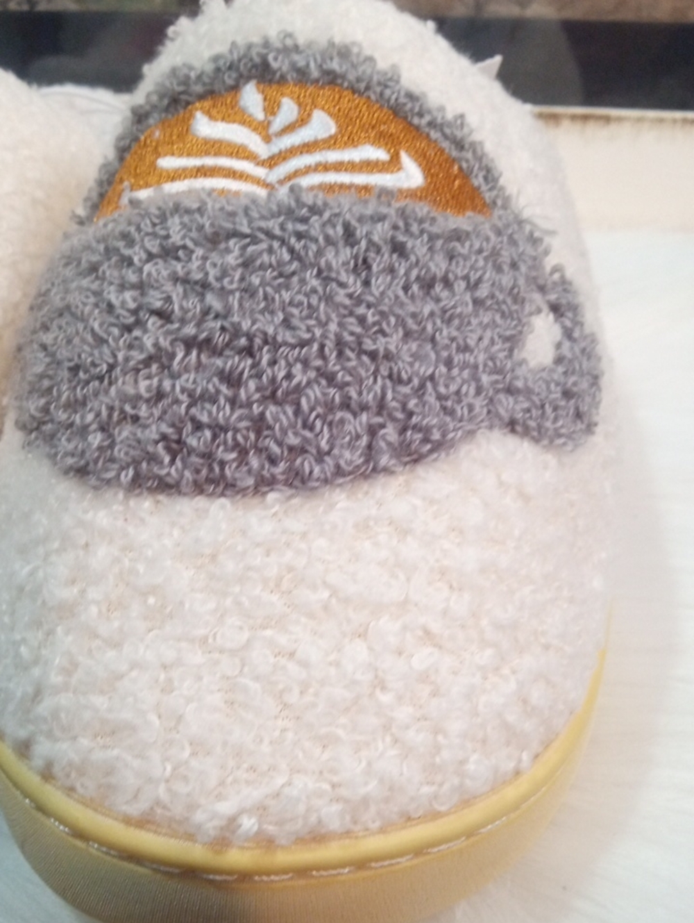 JUST BE COFFEE/DONUT SLIPPERS - Picture 9 of 10